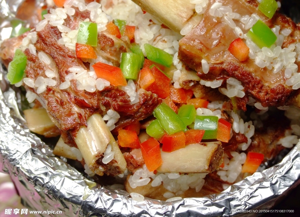 驴肉焖饭