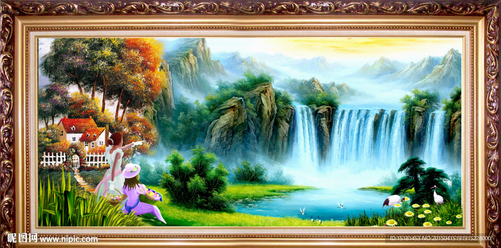 油画风景