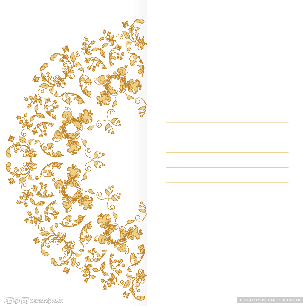 欧式花纹