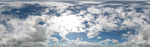360°全景天空纹理图片