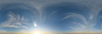 360°全景天空纹理图片