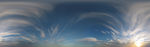 360°全景天空纹理图片