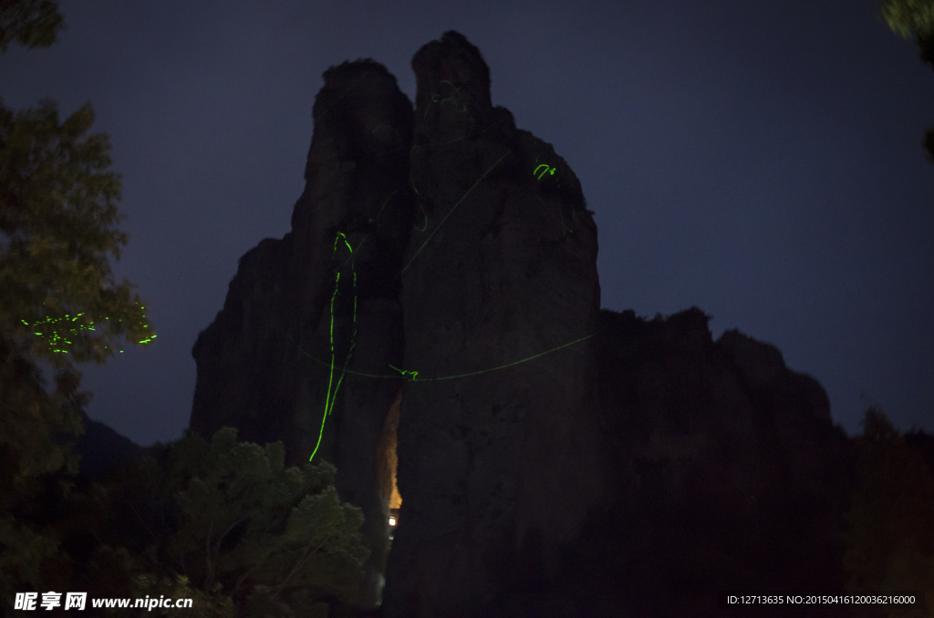 灵峰夜景