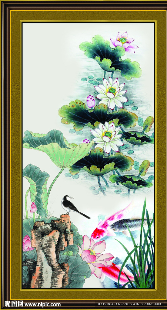 荷花图