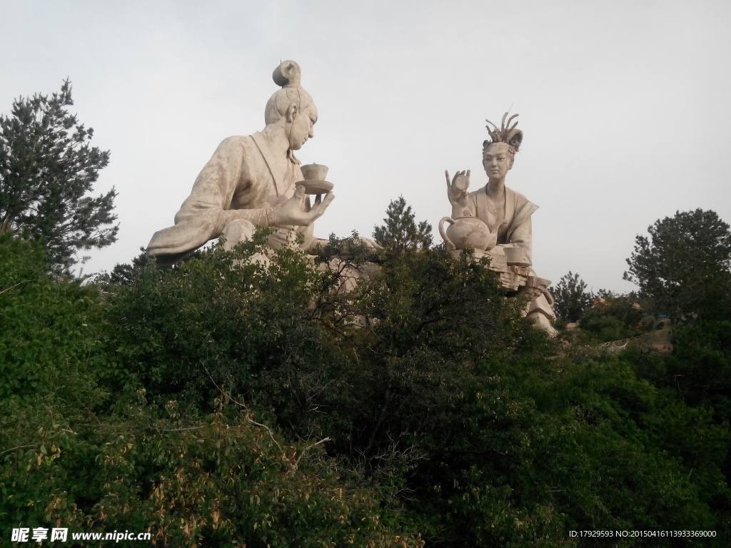 五老峰神仙像