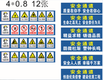 工地标语 安全标语 通道标志