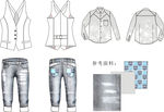 服装款式图