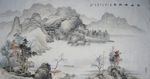 溪山秋韵图