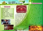 公司绿色三折页