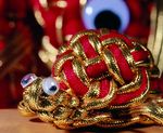 手工编织金色乌龟 吉祥乌龟