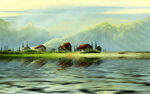 风景油画