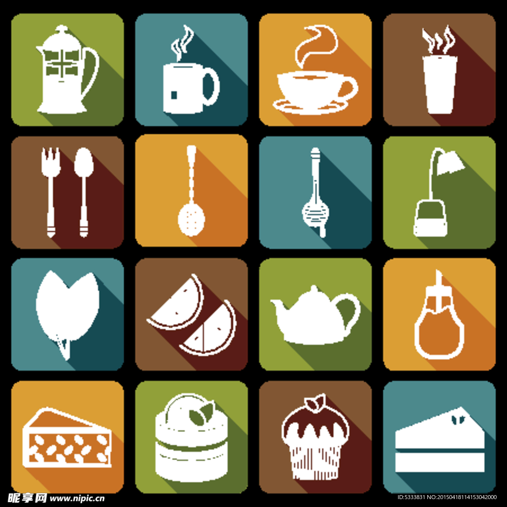ICON 餐具图标