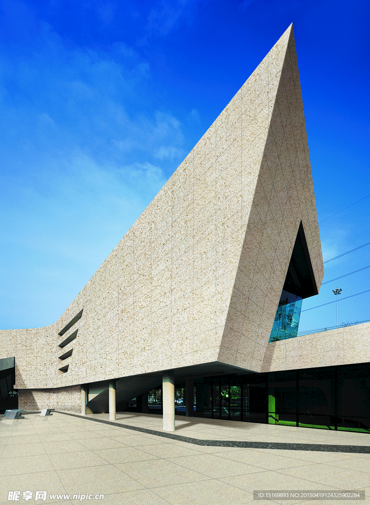 薄瓷板室外效果图