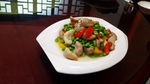 菱角炒青豆