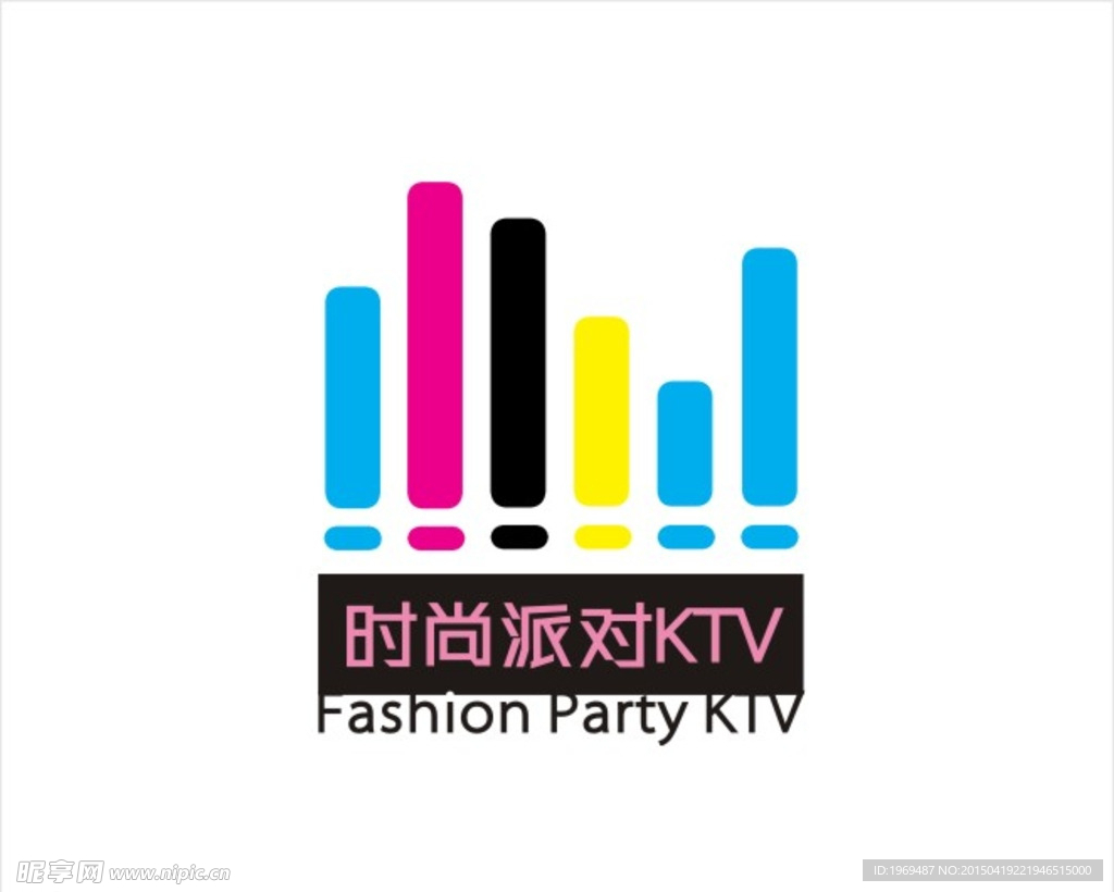 时尚派对KTV标志