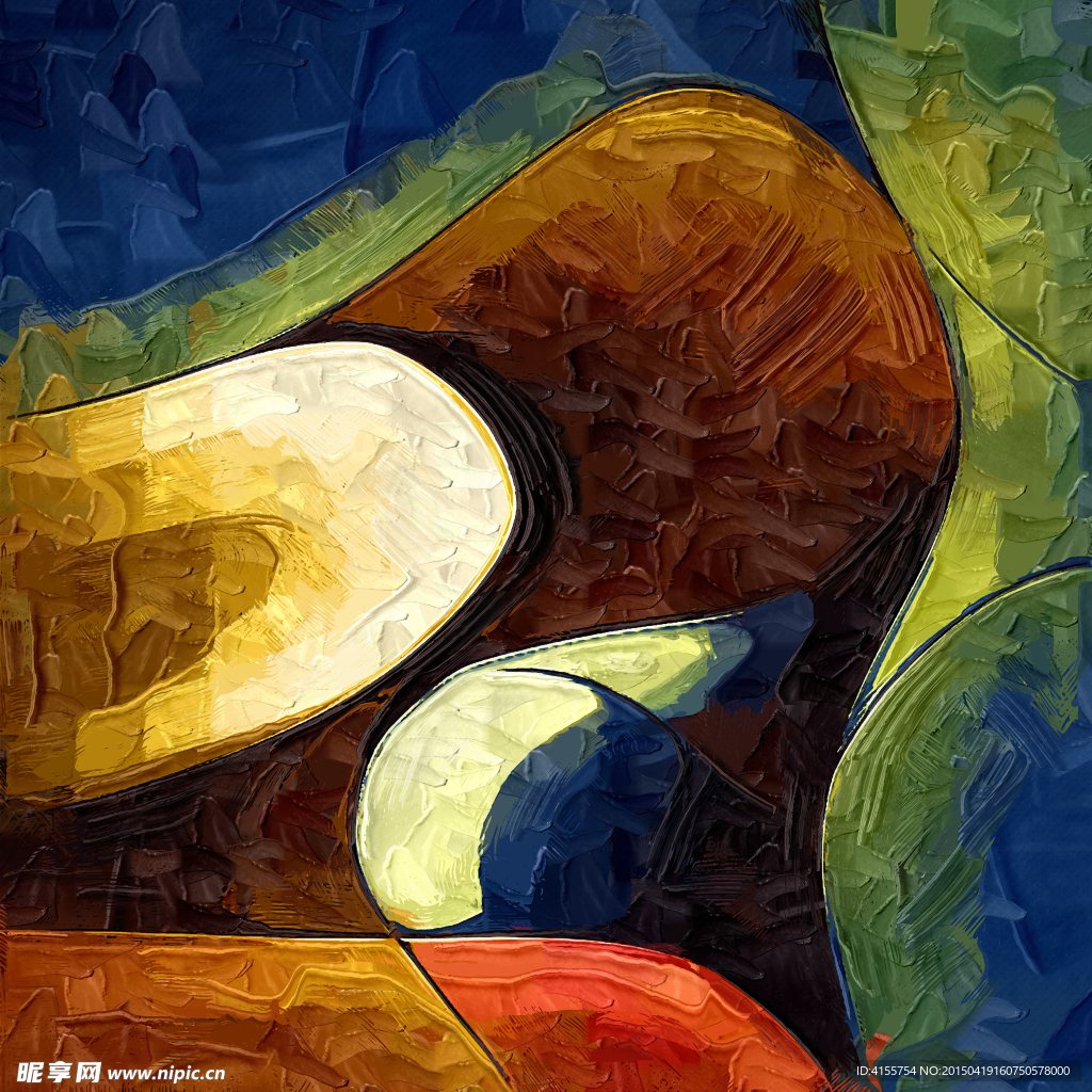 抽象画