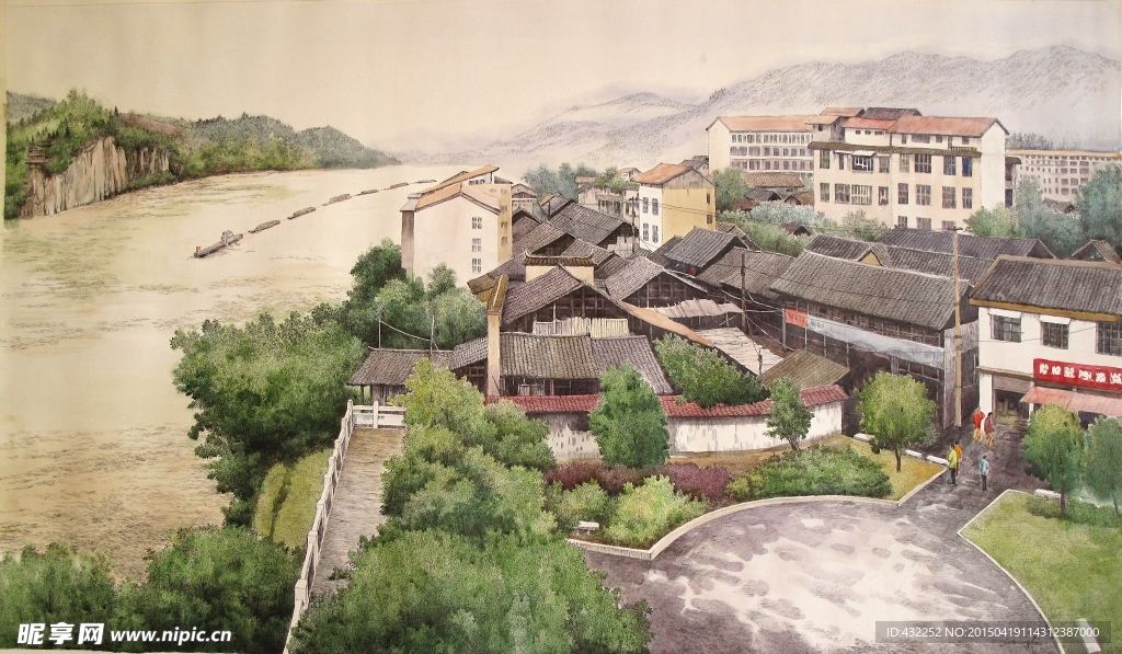 山区小镇