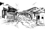 素描中国民居