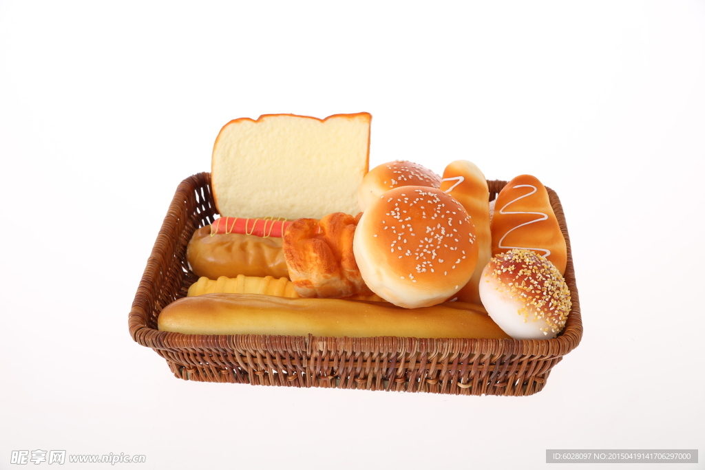 一篮框面包