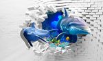 3D海底世界背景墙