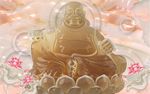 笑佛玉雕背景墙