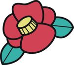 花 简笔画 卡通素材 CDR