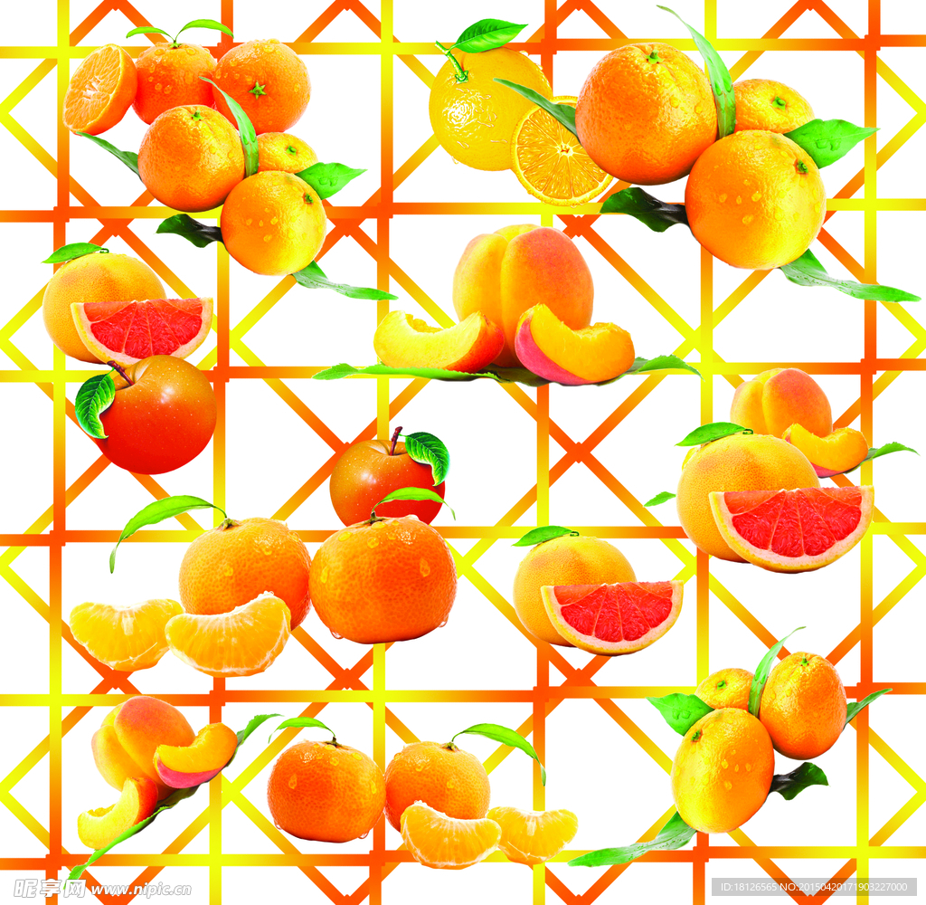 橙子花型