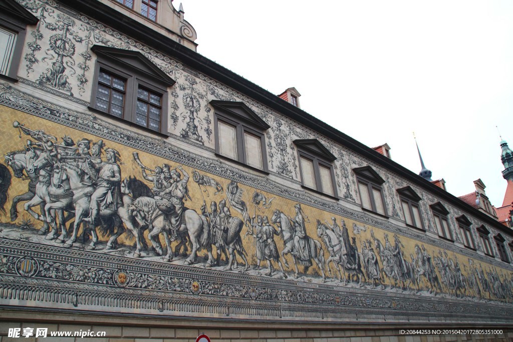 德累斯顿皇家壁画