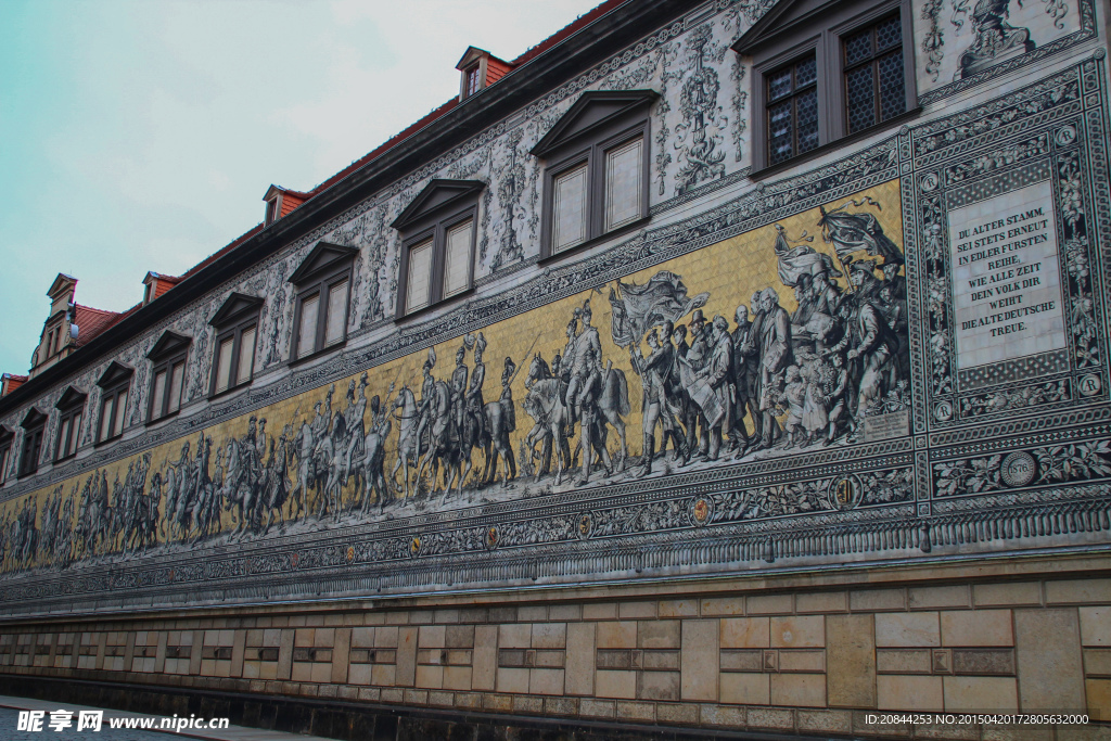 德累斯顿皇家壁画