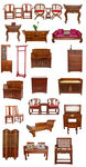 桌椅床柜 红木家具 榆木家具