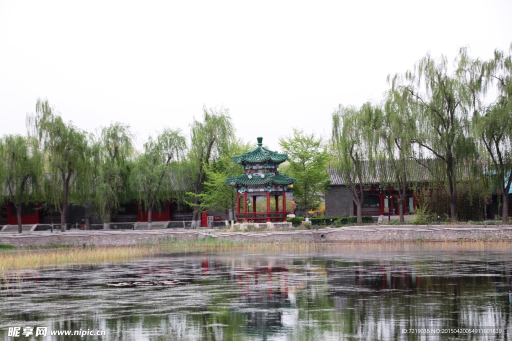圆明园一景