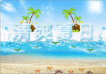 清爽夏日