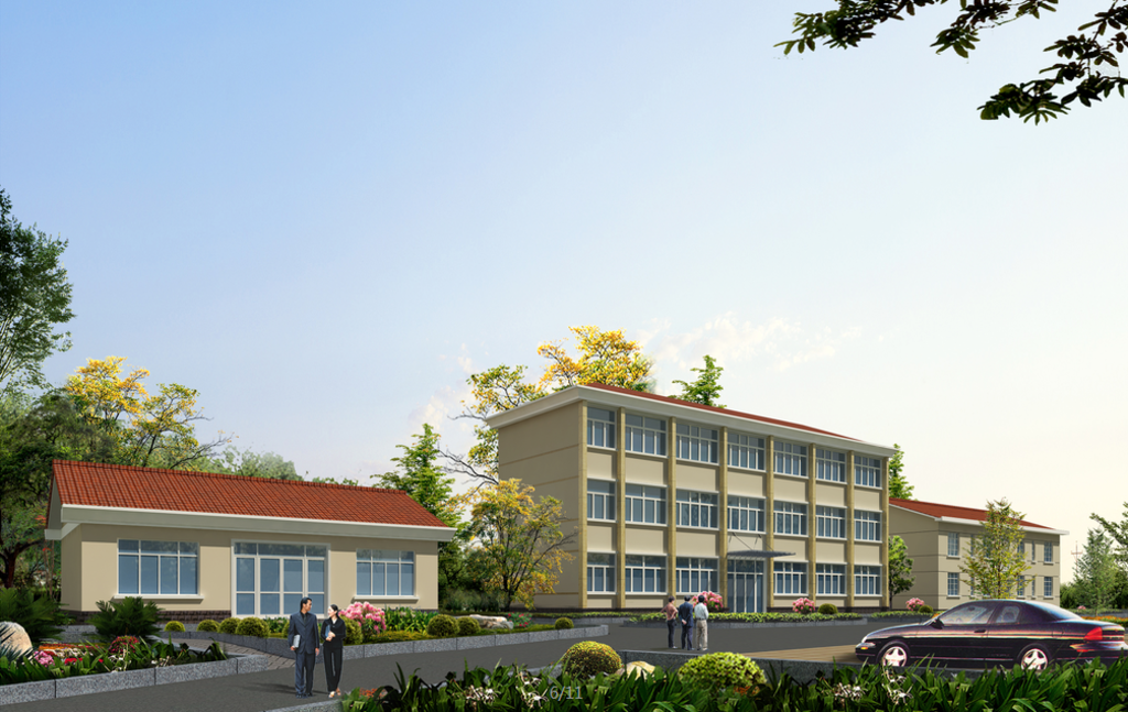 小型建筑效果图