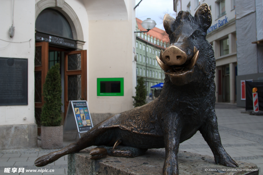 慕尼黑铜猪