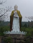 济南千佛山观音雕像