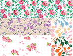 花 葫芦画 樱花 布花 图案