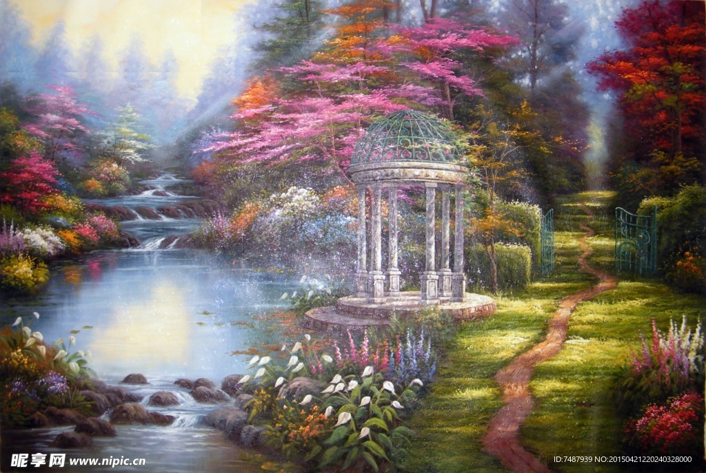 油画风景