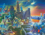 油画风景