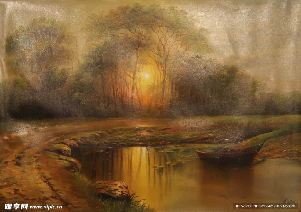 油画风景