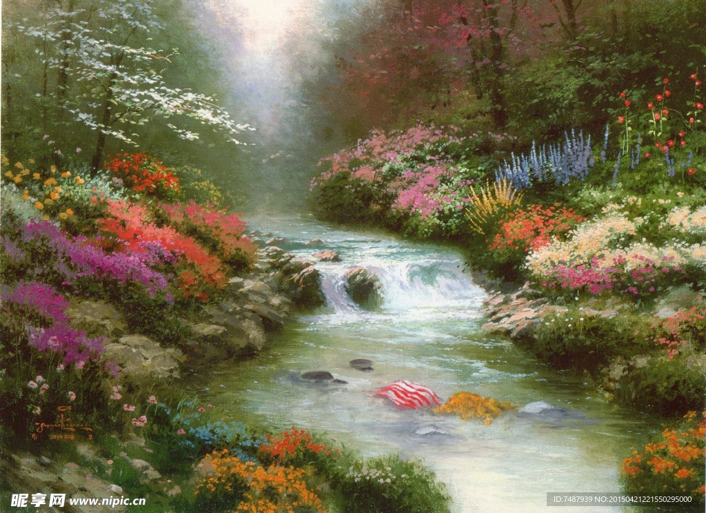 油画风景