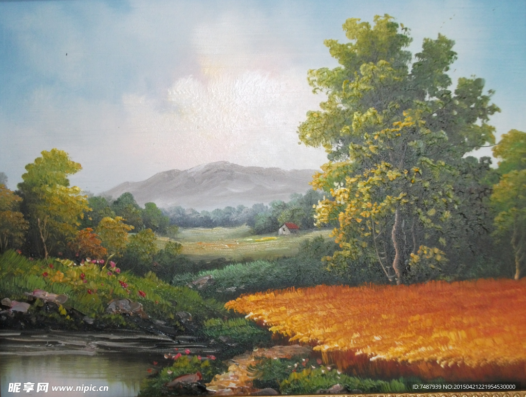 油画风景