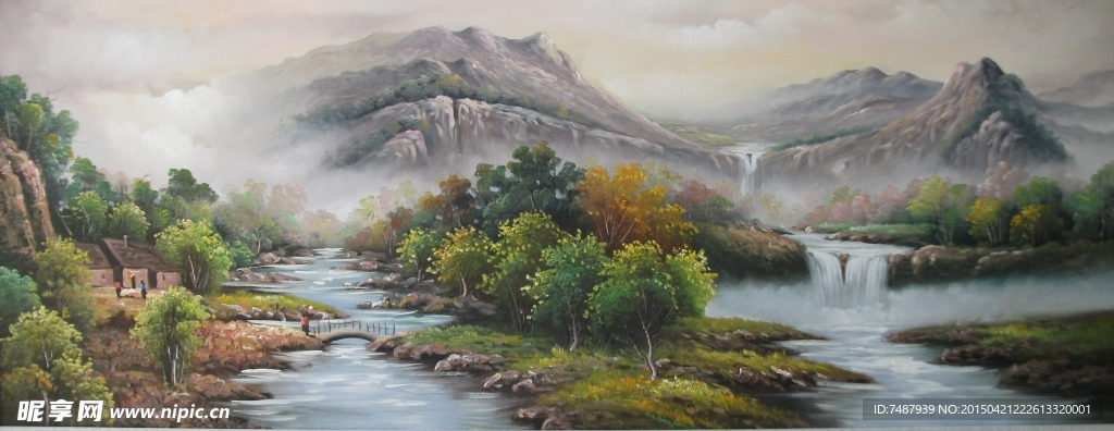 油画风景