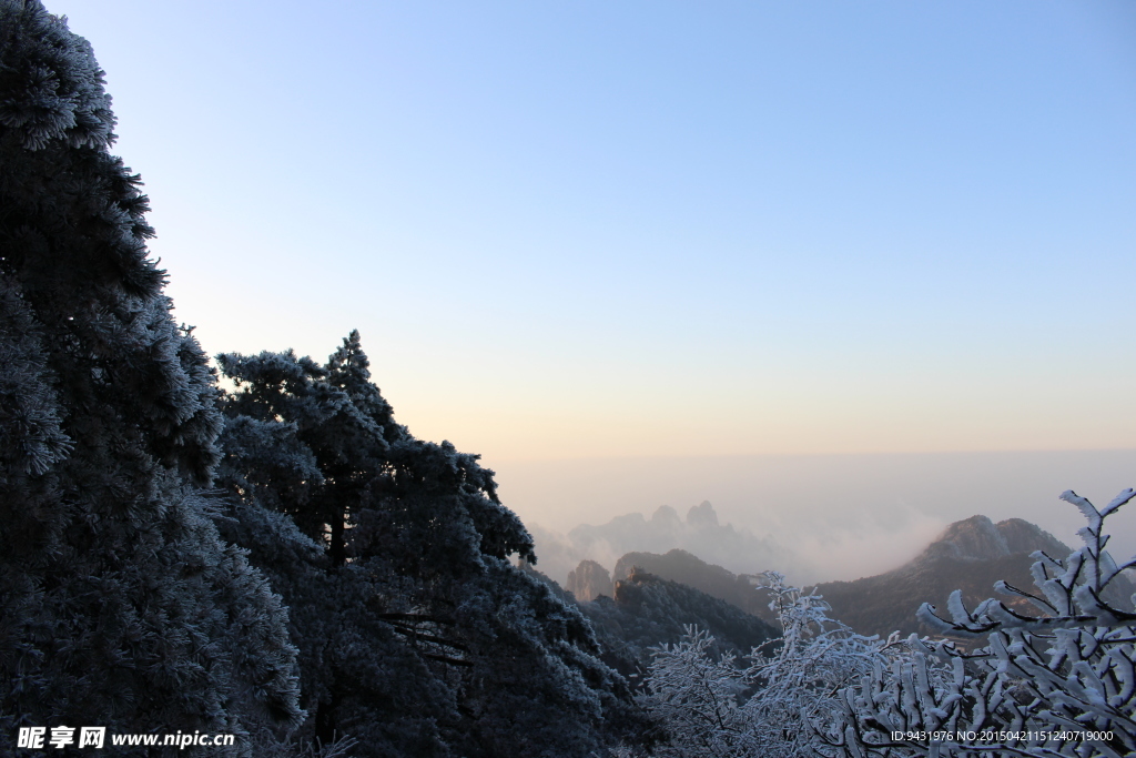 黄山云海风光图片