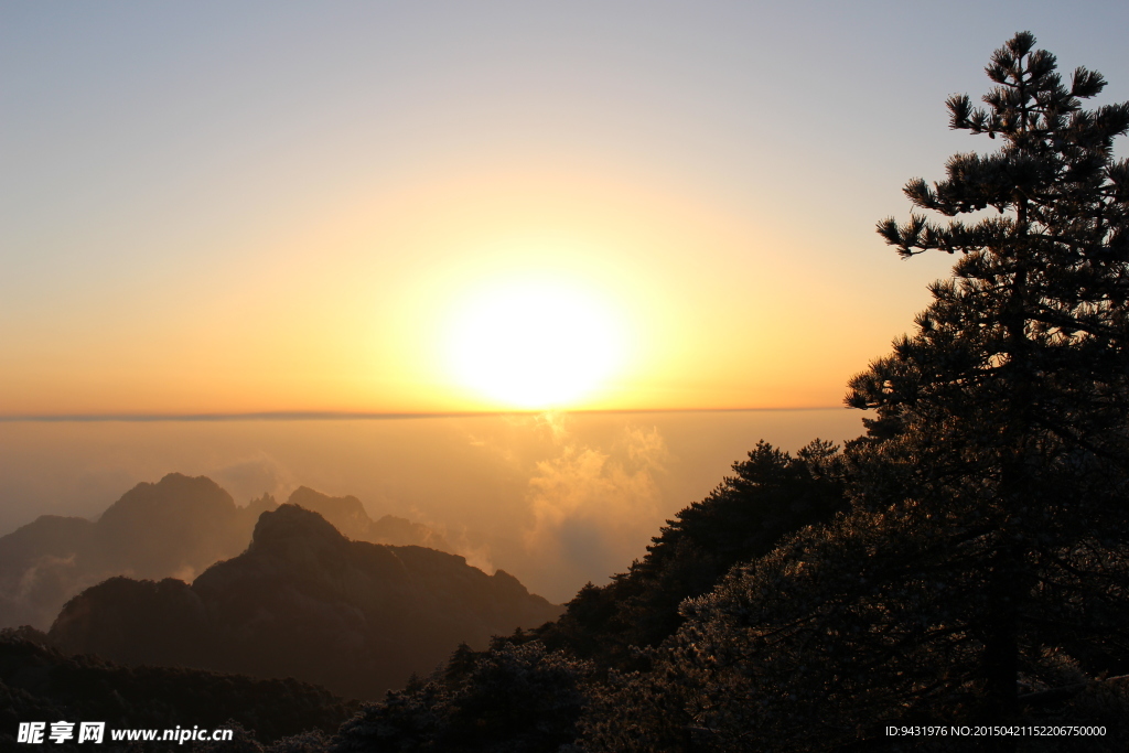 黄山云海风光图片