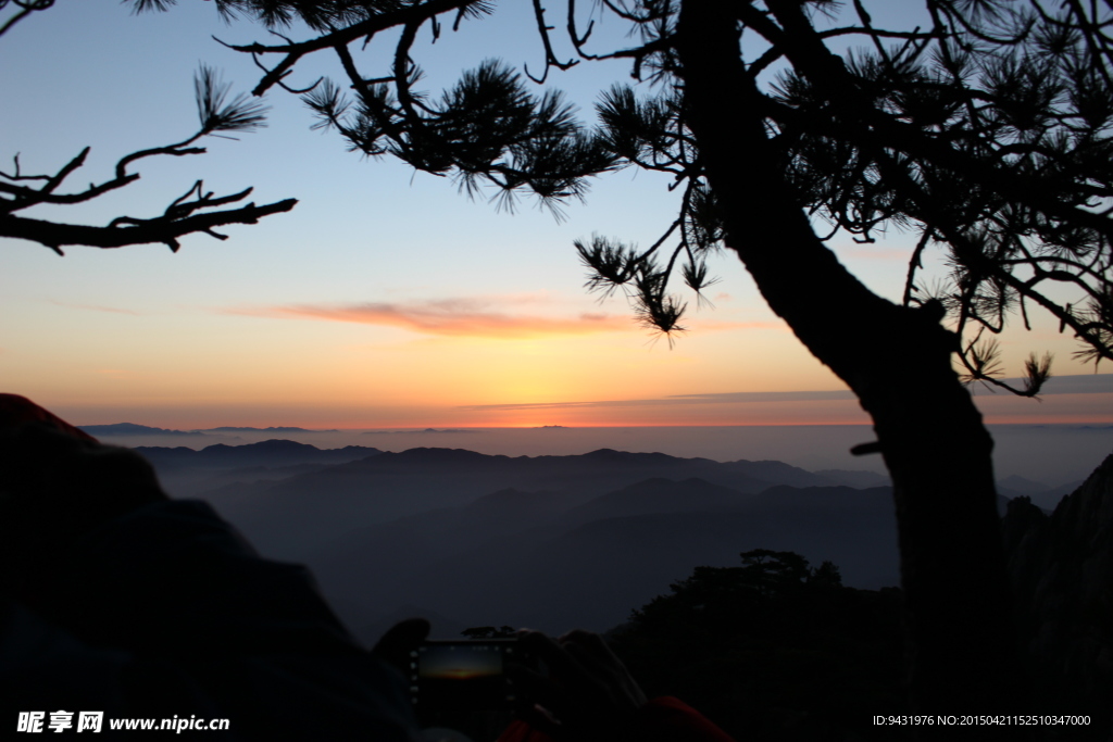 黄山云海风光图片