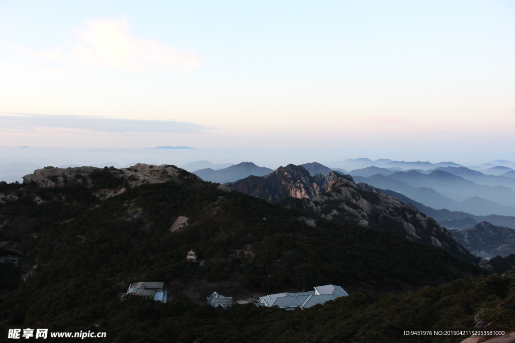 黄山云海风光图片