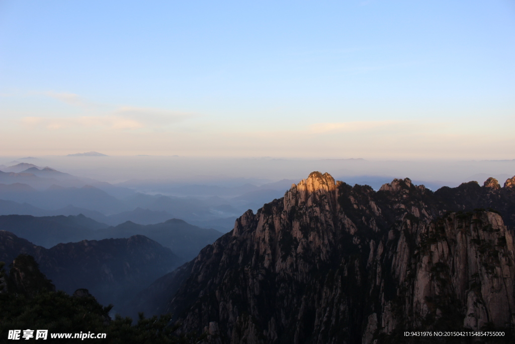 黄山云海风光图片