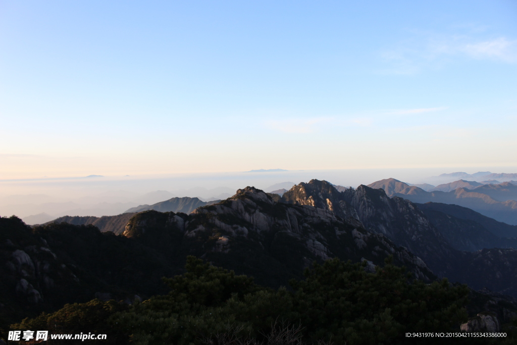 黄山云海风光图片