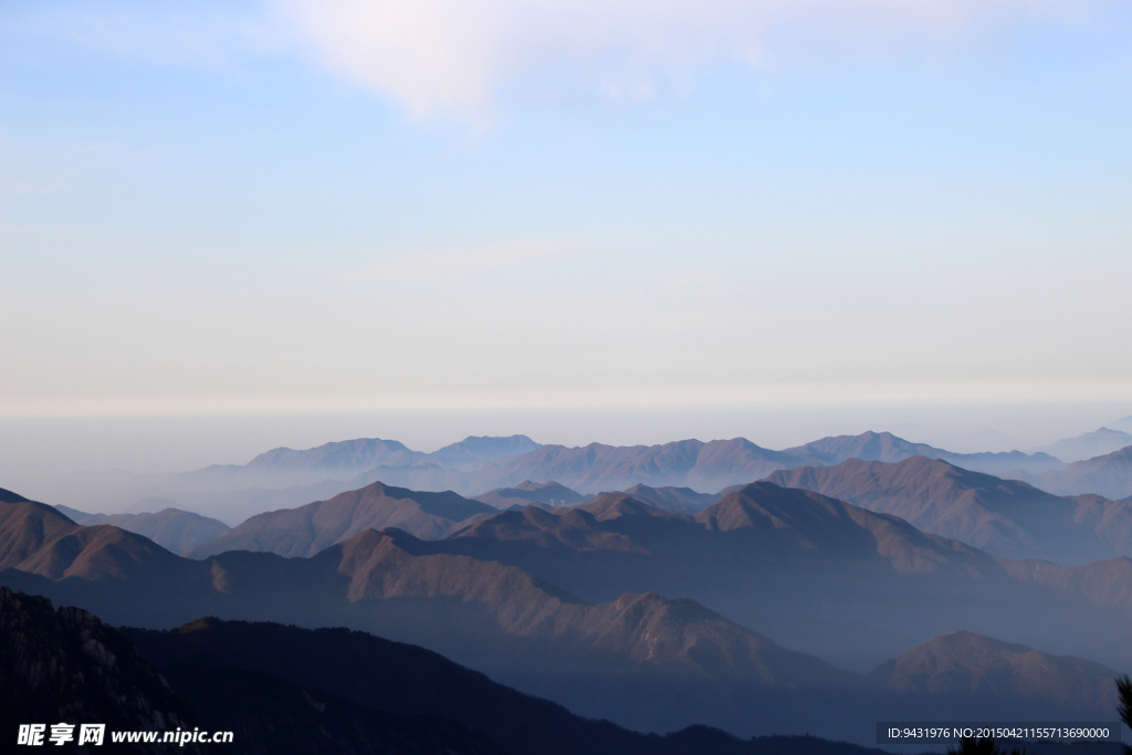 黄山云海风光图片