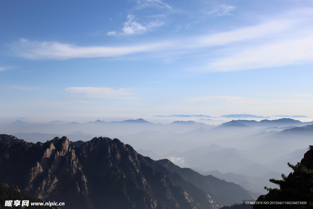 黄山云海风光图片